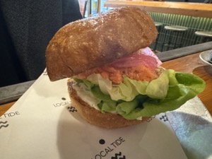 Day 3 ~ Salmon Sandwhich ~ Local Tide ~ Fremont