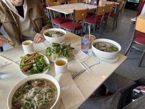 Day 1 ~ Zen Sushi ~ Pho ~ Seattle