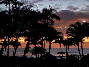 Set 1 ~ AirB&B ~ Sunrise ~ Kauaʻi, Hawaiʻi