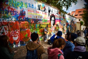John Lennon Wall ~ Prague, Czech Republic