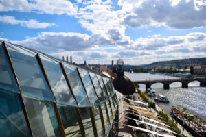 Dancing House roof ~ Prague, Czech Republic